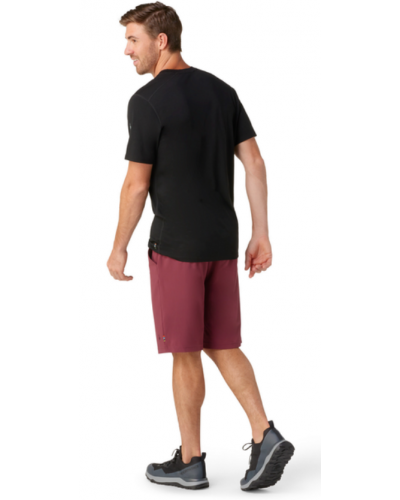 Футболка чоловіча Smartwool Men's Merino Short Sleeve Tee (Black)