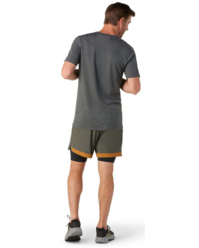 Футболка чоловіча Smartwool Men's Merino Short Sleeve Tee (Iron Heather)