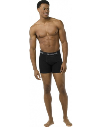 Труси чоловічі Smartwool Men's Merino Sport 150 Boxer Brief Boxed (Black)