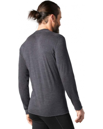 Кофта чоловіча Smartwool Men's Merino 250 Baselayer Crew Boxed (Charcoal Heather)