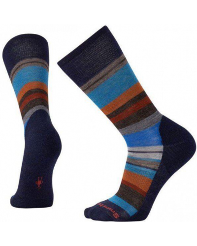 Шкарпетки чоловічі Smartwool Everyday Saturnsphere (Deep Navy Heather/Cardamon)