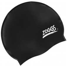 Шапочка для плавання Zoggs Silicone Cap чорна V2 (465024.BK)