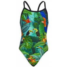 Купальник жіночий для басейну Funkita Lost Forest зелений (FS15L71726)