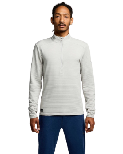 Реглан чоловічий Saucony TRIUMPH 3D 1/2 ZIP (SAM800357-GYH)