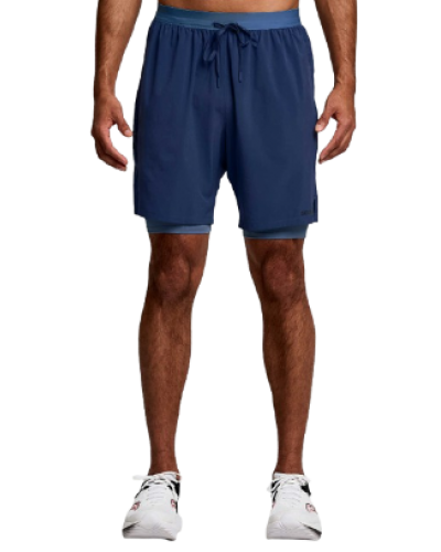 Шорти чоловічі Saucony OUTPACE 7" 2-IN-1 SHORT (SAM800335-NV)