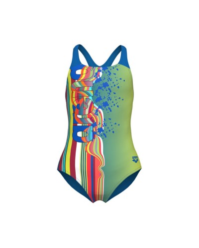 Купальник дитячий Arena PALETTE SWIMSUIT SWIM PRO BACK (007918-608)