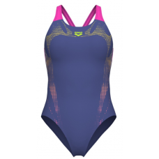 Купальник жіночий Arena SPIDER WEB SWIMSUIT V BACK (007988-890)