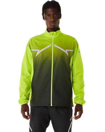 Чоловіча куртка для бігу Asics LITE-SHOW JACKET (2011C745-300) жовтий колір, розмір M