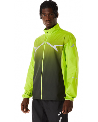 Чоловіча куртка для бігу Asics LITE-SHOW JACKET (2011C745-300) жовтий колір, розмір M