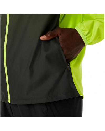 Чоловіча куртка для бігу Asics LITE-SHOW JACKET (2011C745-300) жовтий колір, розмір M