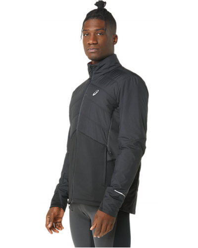 Чоловіча куртка для бігу Asics WINTER RUN JACKET (2011C883) сірий колір, розмір S