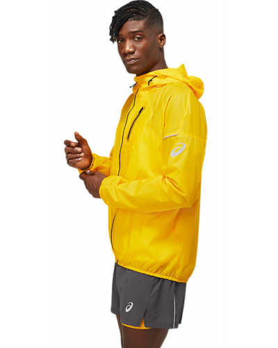 Чоловіча куртка для бігу Asics FUJITRAIL JACKET (2011B896-803) жовтий колір, розмір M