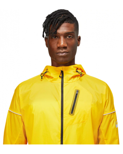 Чоловіча куртка для бігу Asics FUJITRAIL JACKET (2011B896-803) жовтий колір, розмір M