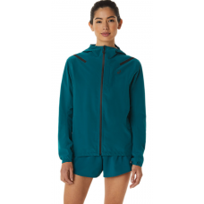 Жіноча куртка для бігу Asics ACCELERATE WATERPROOF 2.0 JACKET (2012C219-301) синій колір, розмір L