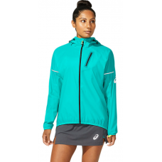 Жіноча куртка для бігу Asics FUJITRAIL JACKET (2012B930-800) блакитний колір, розмір L