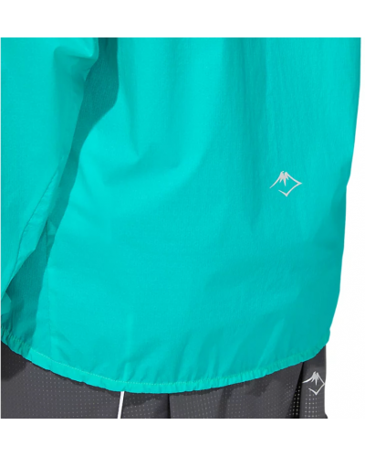 Жіноча куртка для бігу Asics FUJITRAIL JACKET (2012B930-800) блакитний колір, розмір S