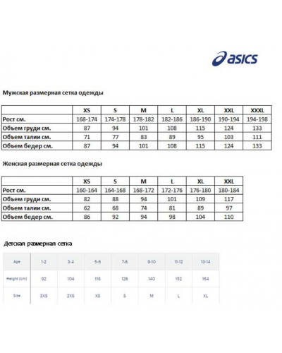 Чоловічі тайтси для бігу Asics ROAD WINTER TIGHT (2011D089-400) синій колір, розмір S