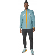 Чоловіча куртка для бігу Asics LITE-SHOW JACKET (2011C875) м'ятний колір, розмір 2XL