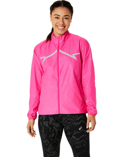 Жіноча куртка для бігу Asics LITE-SHOW JACKET (2012C862) рожевий колір, розмір S