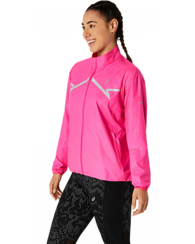 Жіноча куртка для бігу Asics LITE-SHOW JACKET (2012C862) рожевий колір, розмір S