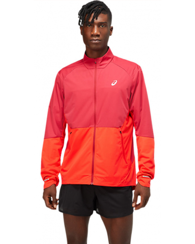 Чоловіча куртка для бігу Asics VENTILATE JACKET (2011A785-601) червоний колір, розмір 2XL