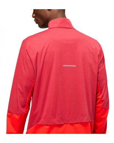 Чоловіча куртка для бігу Asics VENTILATE JACKET (2011A785-601) червоний колір, розмір 2XL