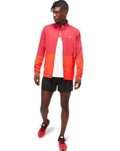 Чоловіча куртка для бігу Asics VENTILATE JACKET (2011A785-601) червоний колір, розмір 2XL