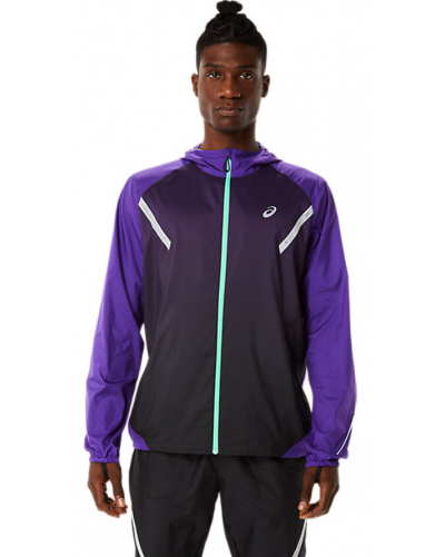 Чоловіча куртка для бігу Asics LITE-SHOW JACKET (2011C111-500) фіолетовий колір, розмір S