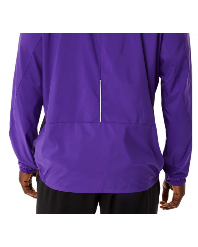 Чоловіча куртка для бігу Asics LITE-SHOW JACKET (2011C111-500) фіолетовий колір, розмір S