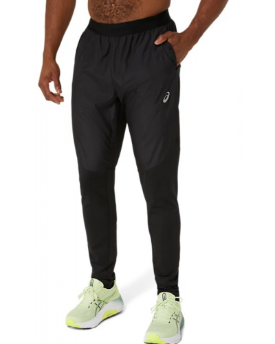 Чоловічі штани для бігу Asics ROAD PANT (2011D097-001) чорний колір, розмір XL