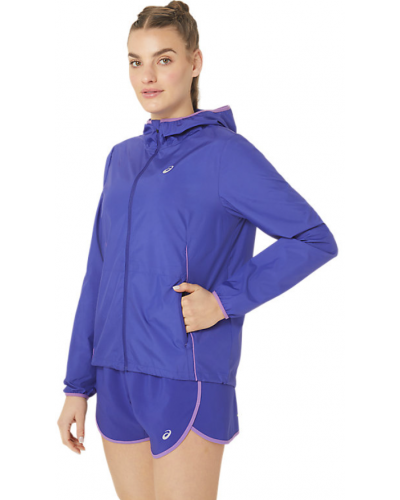 Жіноча куртка для бігу Asics ICON LIGHT PACKABLE JACKET (2012C861-400) синій колір, розмір XS