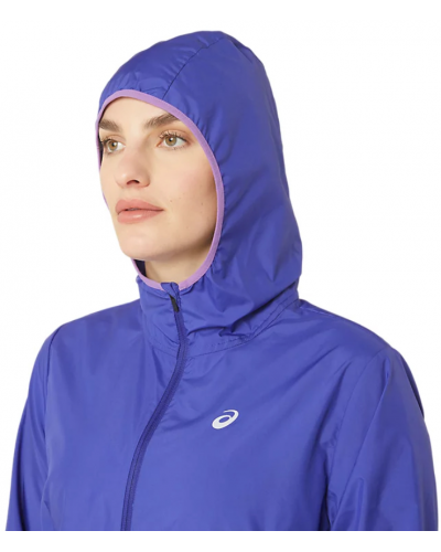 Жіноча куртка для бігу Asics ICON LIGHT PACKABLE JACKET (2012C861-400) синій колір, розмір XS