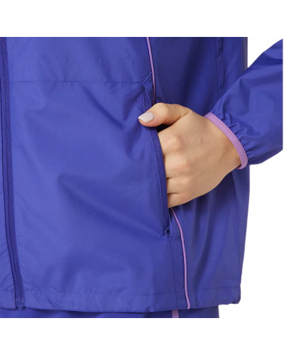 Жіноча куртка для бігу Asics ICON LIGHT PACKABLE JACKET (2012C861-400) синій колір, розмір XS