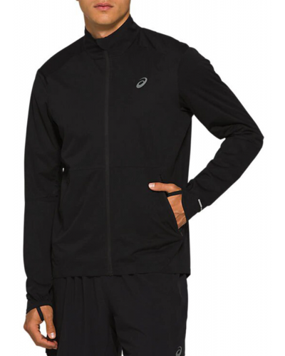 Чоловіча куртка для бігу Asics VENTILATE JACKET (2011A785-001) чорний колір, розмір S