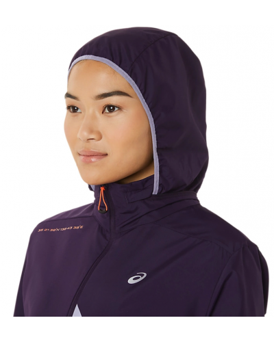Жіноча куртка для бігу Asics FUJITRAIL ANORAK (2012C398-500) фіолетовийя/сірий колір, розмір XL