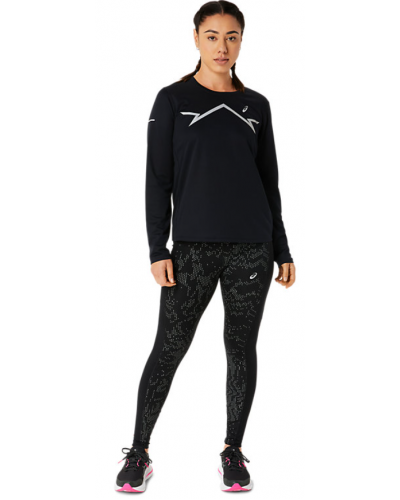 Жіночі тайтси для бігу Asics LITE-SHOW TIGHT (2012C863) чорний колір, розмір XS