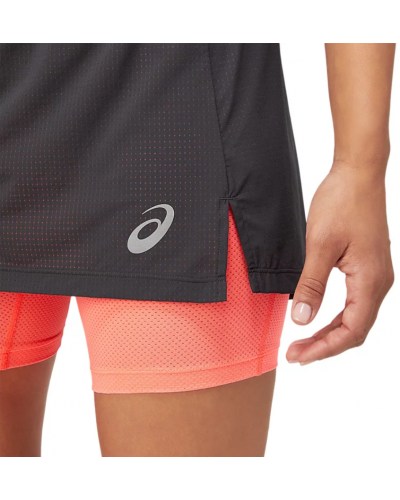 Жіноча спідниця для бігу Asics FUJITRAIL SKORT (2012B929-022) сірий колір, розмір XL