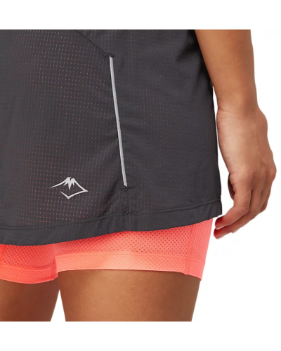 Жіноча спідниця для бігу Asics FUJITRAIL SKORT (2012B929-022) сірий колір, розмір XL