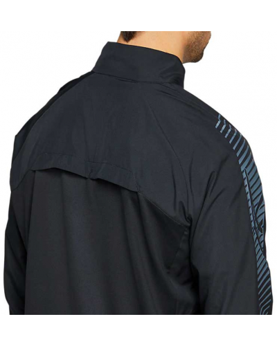 Чоловіча куртка для бігу Asics ICON JACKET (2011B051-001) чорний колір, розмір S