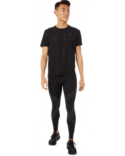 Чоловічі тайтси для бігу Asics ROAD BALANCE TIGHT (2011C235-001) чорний колір, розмір S