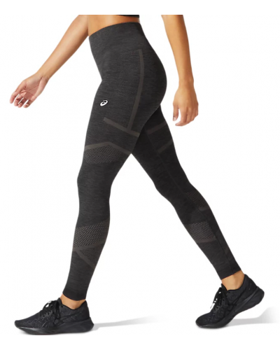 Жіночі тайтси для бігу Asics SEAMLESS TIGHT (2012B913-001) чорний колір, розмір L