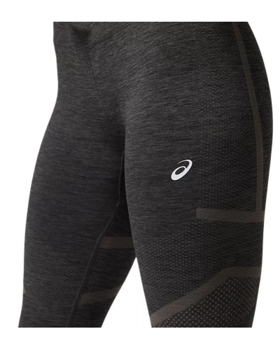 Жіночі тайтси для бігу Asics SEAMLESS TIGHT (2012B913-001) чорний колір, розмір L