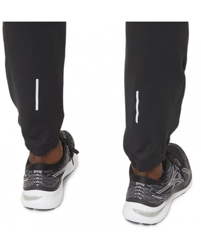 Чоловічі штани для бігу Asics LITE-SHOW PANT (2011C384-001) чорний колір, розмір 2XL