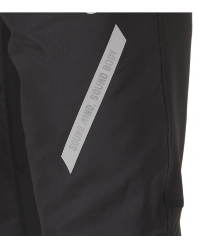 Чоловічі штани для бігу Asics LITE-SHOW PANT (2011C384-001) чорний колір, розмір 2XL