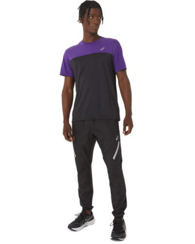 Чоловічі штани для бігу Asics LITE-SHOW PANT (2011C384-001) чорний колір, розмір 2XL