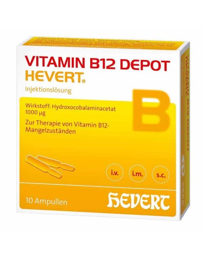Vitamin B12 Depot Hevert 10 ампул (Вітамін B12)