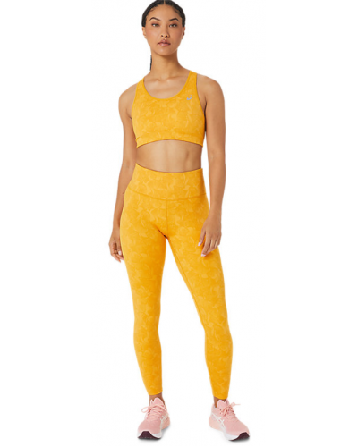 Жіночі тайтси для бігу Asics RUNKOYO JACQUARD TIGHT (2012C390-750) жовтий колір, розмір XS