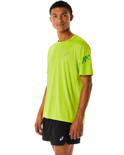 Чоловіча футболка для бігу Asics ICON SS TOP (2011C734-302) жовтий колір, розмір XL