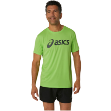 Чоловіча футболка для бігу Asics CORE TOP (2011C334) зелений колір, розмір XL