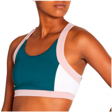 Жіночий топ для бігу Asics COLOR BLOCK BRA 2 (2032A409-407) синій колір, розмір XL